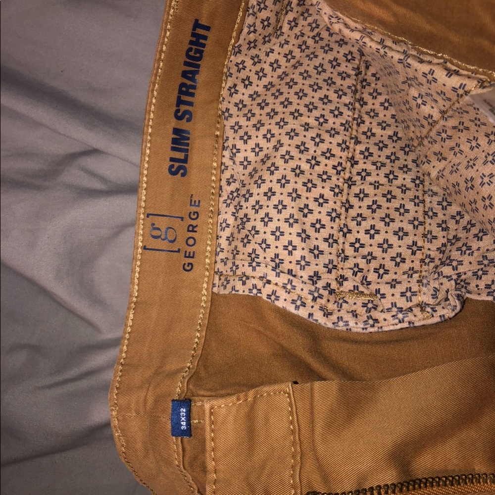 Slim straight men’s jeans worn once